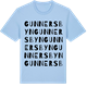 Blue Soul t-shirt med Gunnersbyn ordlek t-shirt