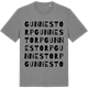 Mid Heather Gray t-shirt med Gunnestorp ordlek t-shirt