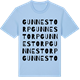 Blue Soul t-shirt med Gunnestorp ordlek t-shirt