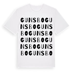 Gunsbo ordlek t-shirt – ekologisk bomull t-shirt från Pinshirt