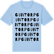 Blue Soul t-shirt med Guntorp ordlek t-shirt