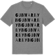 Mid Heather Gray t-shirt med Gunvarbyn ordlek t-shirt