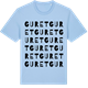 Blue Soul t-shirt med Guret ordlek t-shirt
