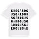Gusgård ordlek t-shirt