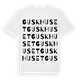 Guskhuset ordlek t-shirt