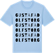 Blue Soul t-shirt med Gustaf Adolfs Torg ordlek t-shirt