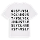 Gustavslyckan ordlek t-shirt
