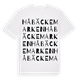 Håbäckemarken ordlek t-shirt