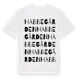 White t-shirt med Habbegården ordlek t-shirt