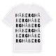 Håberg ordlek t-shirt