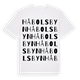 Håbolsbyn ordlek t-shirt
