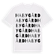 Haby gård ordlek t-shirt