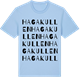 Blue Soul t-shirt med Hagakullen ordlek t-shirt