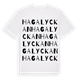 Hagalyckan ordlek t-shirt