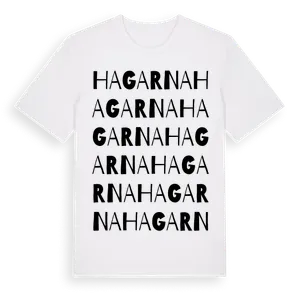 Hagarna ordlek t-shirt – ekologisk bomull t-shirt från Pinshirt