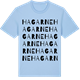 Blue Soul t-shirt med Hagarne ordlek t-shirt