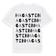 Hagasten ordlek t-shirt