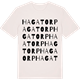 Vintage White t-shirt med Hagatorp ordlek t-shirt