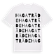 Hagaträde ordlek t-shirt