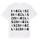 Hagekasen ordlek t-shirt