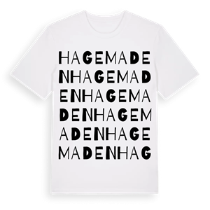 Hagemaden ordlek t-shirt – ekologisk bomull t-shirt från Pinshirt