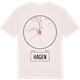 Vintage White t-shirt med Hagen t-shirt