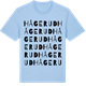 Blue Soul t-shirt med Hågerud ordlek t-shirt