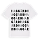 Haggård ordlek t-shirt