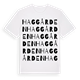 Haggården ordlek t-shirt