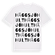 Häggsjöhult ordlek t-shirt