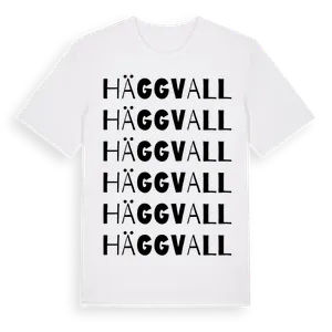 Häggvall ordlek t-shirt – ekologisk bomull t-shirt från Pinshirt