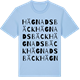 Blue Soul t-shirt med Hägnadsbäck ordlek t-shirt