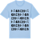 Blue Soul t-shirt med Hägnen ordlek t-shirt