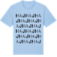 Blue Soul t-shirt med Haj ordlek t-shirt