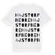 Hajstorp Nedre ordlek t-shirt