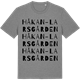 Mid Heather Gray t-shirt med Håkan-Larsgården ordlek t-shirt