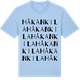 Blue Soul t-shirt med Håkankila ordlek t-shirt