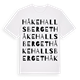 Håkehallsberget ordlek t-shirt