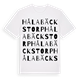 Hålabäckstorp ordlek t-shirt