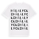 Hålalycke ordlek t-shirt