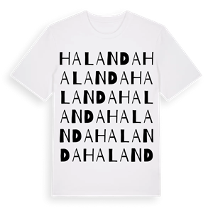 Halanda ordlek t-shirt – ekologisk bomull t-shirt från Pinshirt