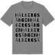 Mid Heather Gray t-shirt med Hålbergsängen ordlek t-shirt