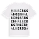 Hålbergsängen ordlek t-shirt