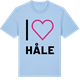 Blue Soul t-shirt med Jag älskar Håle t-shirt stort tryck