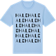 Blue Soul t-shirt med Hale ordlek t-shirt