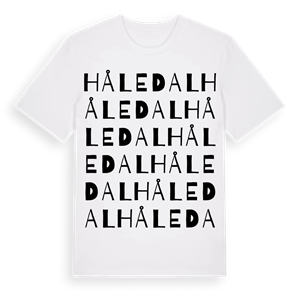 Håle dal ordlek t-shirt – ekologisk bomull t-shirt från Pinshirt