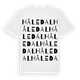 Håle dal ordlek t-shirt