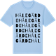 Blue Soul t-shirt med Hålegärde ordlek t-shirt