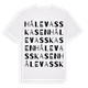 Hålevasskasen ordlek t-shirt