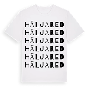 Häljared ordlek t-shirt – ekologisk bomull t-shirt från Pinshirt